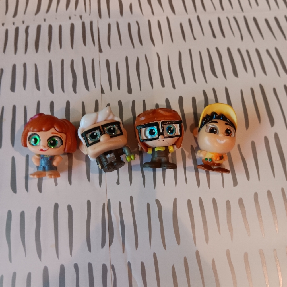 COPY - Disney Doorables LOT Of 4 From The Movie UP